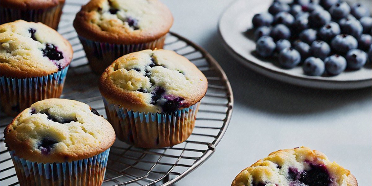 Blueberry Muffins - Hero Image