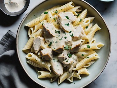 Chicken Alfredo Pasta - Card Image