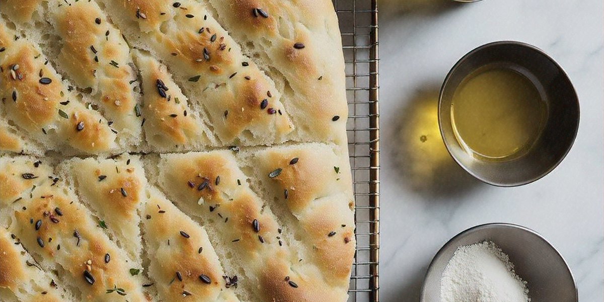 Focaccia Bread - Hero Image