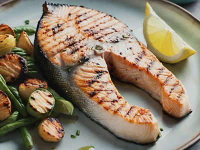 Grilled Salmon - Card Image