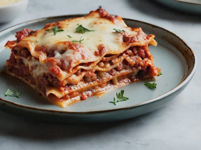 Classic Meat Lasagna - Card Image