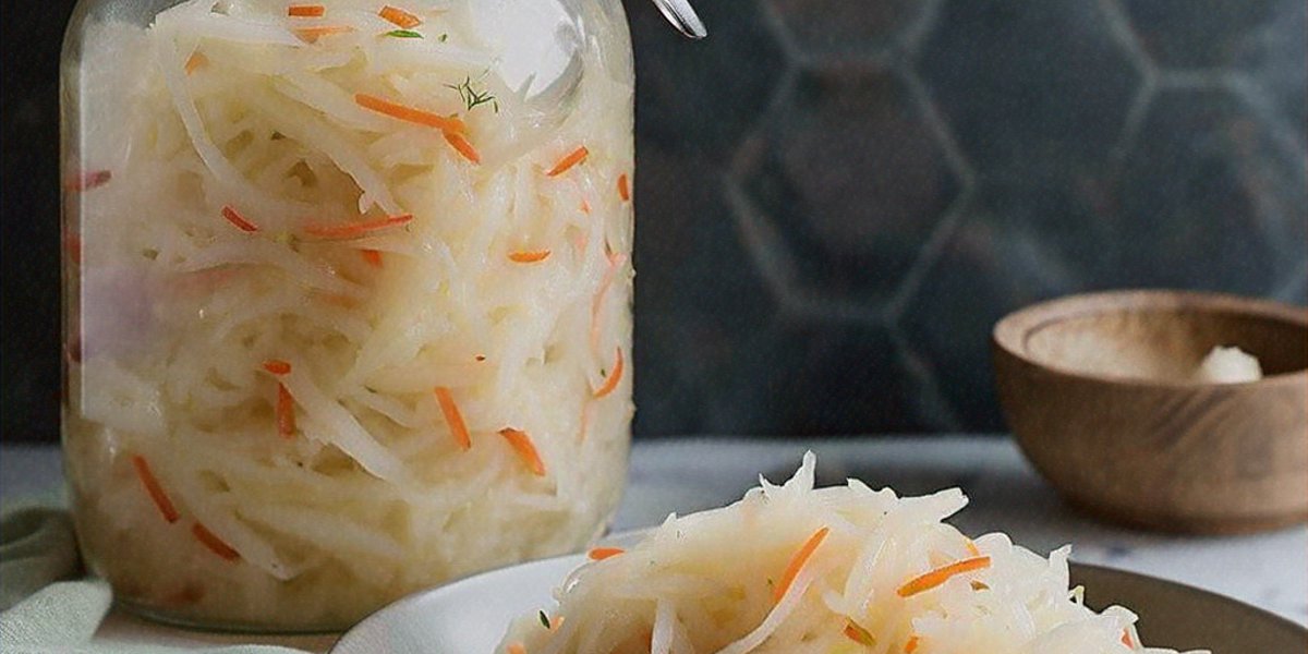 Old-Fashioned Sauerkraut - Hero Image