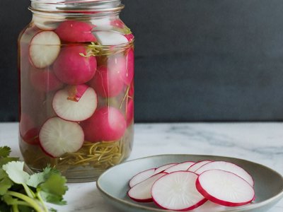 Quick Pickled Radishes - Card Image